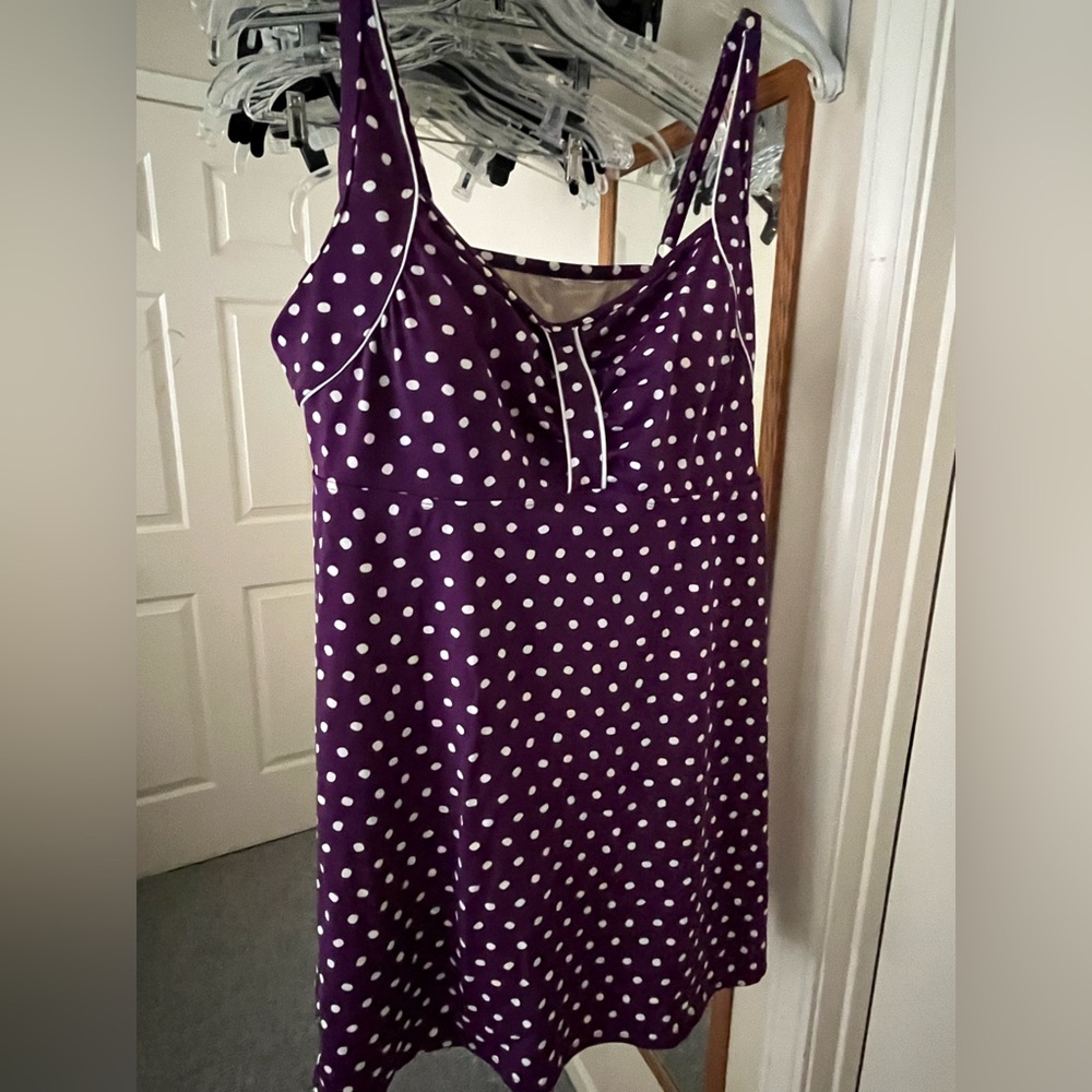 Women’s plus size swim dress